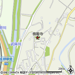 兵庫県三田市宮脇97周辺の地図