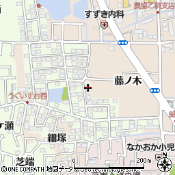 京都府長岡京市うぐいす台78周辺の地図