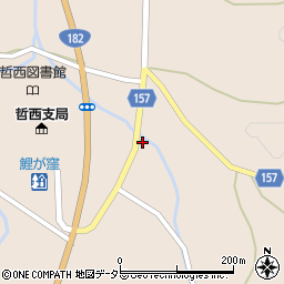 岡山県新見市哲西町矢田3644周辺の地図