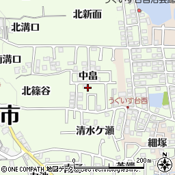 西うぐいす台南公園周辺の地図