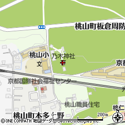 乃木神社周辺の地図