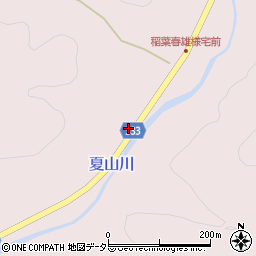 愛知県岡崎市夏山町イナバ周辺の地図