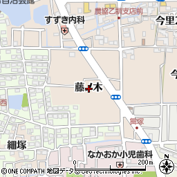 京都府長岡京市今里藤ノ木周辺の地図