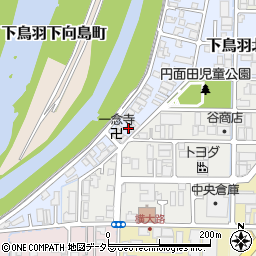 京都府京都市伏見区下鳥羽南三町37周辺の地図