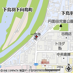 京都府京都市伏見区下鳥羽南三町45周辺の地図