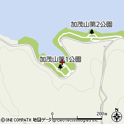 加茂山第1公園周辺の地図