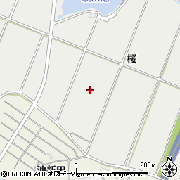 愛知県知多郡阿久比町阿久比桜周辺の地図