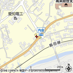 東邦通商株式会社　長篠基地周辺の地図