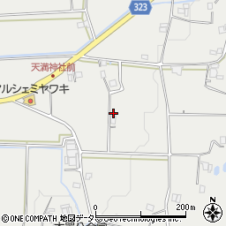 兵庫県三田市木器354周辺の地図