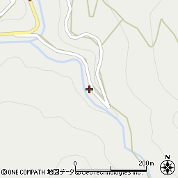 愛知県新城市下吉田黒渕周辺の地図