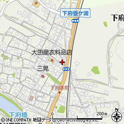 島根県浜田市下府町1644-2周辺の地図