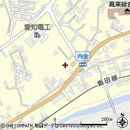 愛知県新城市長篠施所橋13周辺の地図