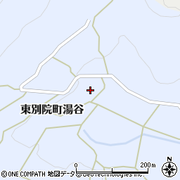 京都府亀岡市東別院町湯谷下ノ前周辺の地図