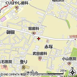 白亜堂周辺の地図