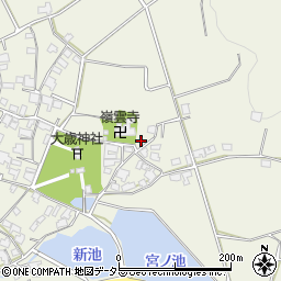 兵庫県神崎郡福崎町八千種1165周辺の地図