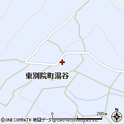 京都府亀岡市東別院町湯谷久保西周辺の地図