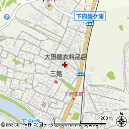 大田屋衣料品店周辺の地図