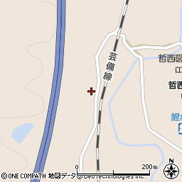岡山県新見市哲西町矢田3323-3周辺の地図