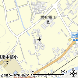 愛知県新城市長篠寺畑周辺の地図