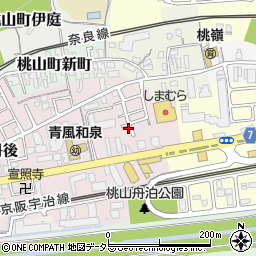 京都府京都市伏見区桃山町和泉5-45周辺の地図