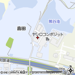 兵庫県加東市喜田507周辺の地図