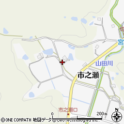 兵庫県三田市市之瀬209周辺の地図