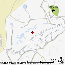 兵庫県猪名川町（川辺郡）民田（免田）周辺の地図