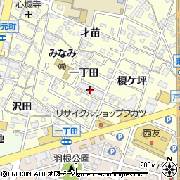 ライオンズマンション岡崎戸崎町周辺の地図