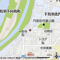京都府京都市伏見区下鳥羽南三町34周辺の地図