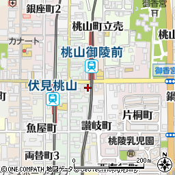 京都府京都市伏見区観音寺町218-1周辺の地図
