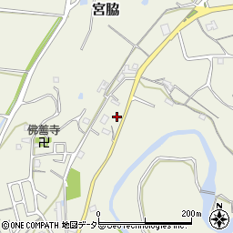兵庫県三田市加茂1093周辺の地図