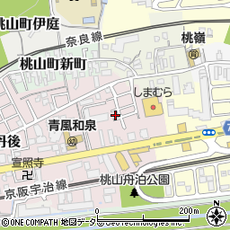 京都府京都市伏見区桃山町和泉5-50周辺の地図