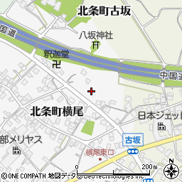 兵庫県加西市北条町横尾754周辺の地図
