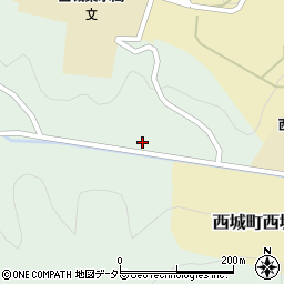 広島県庄原市西城町入江312周辺の地図