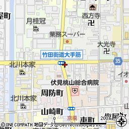 京都府京都市伏見区西大手町313-1周辺の地図