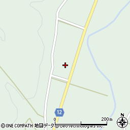 広島県庄原市東城町粟田1942周辺の地図