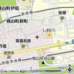 京都府京都市伏見区桃山町和泉5-49周辺の地図