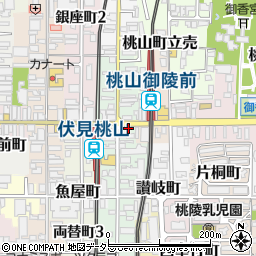 ＥＱＷＥＬチャイルドアカデミー　京都・伏見教室周辺の地図