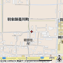 京都府京都市伏見区羽束師菱川町周辺の地図