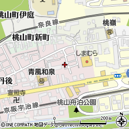 京都府京都市伏見区桃山町和泉5-48周辺の地図
