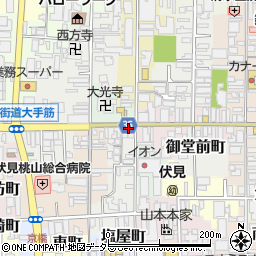 京都府京都市伏見区平野町51-4周辺の地図