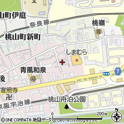 京都府京都市伏見区桃山町和泉5-46周辺の地図