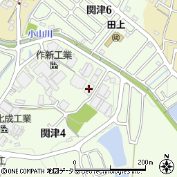 宮川印刷田上工場周辺の地図