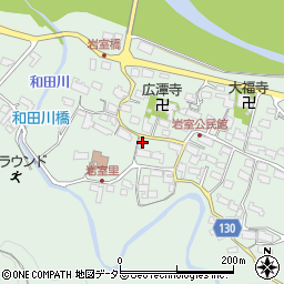 滋賀県甲賀市甲賀町岩室1382周辺の地図
