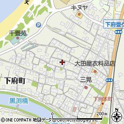 島根県浜田市下府町1537-4周辺の地図