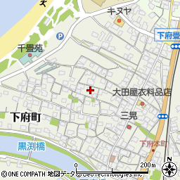 島根県浜田市下府町1537周辺の地図