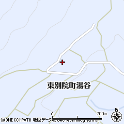 京都府亀岡市東別院町湯谷西条周辺の地図