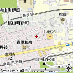 京都府京都市伏見区桃山町和泉5-41周辺の地図