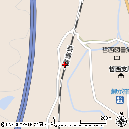 岡山県新見市哲西町矢田3392-1周辺の地図