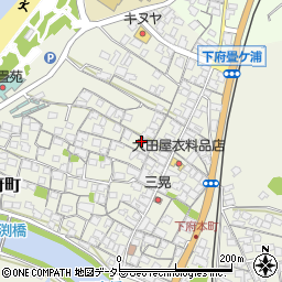 島根県浜田市下府町1548-1周辺の地図